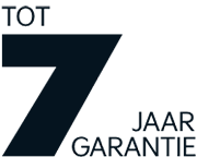 7 jaar garantie